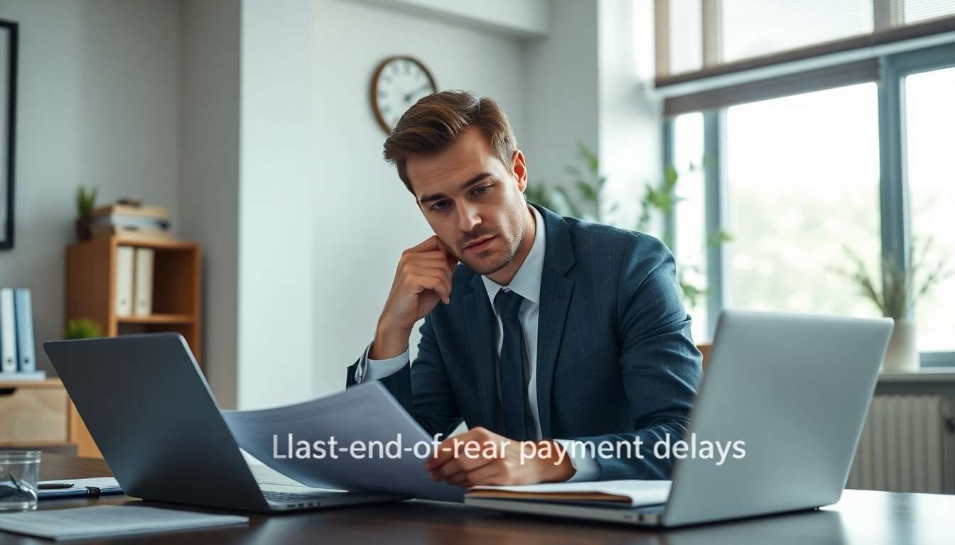 L'importance de surveiller les retards de paiement en fin d'année